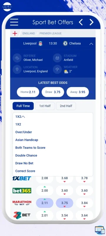 Sport Bet Offers for Android - Exciting Betting Options