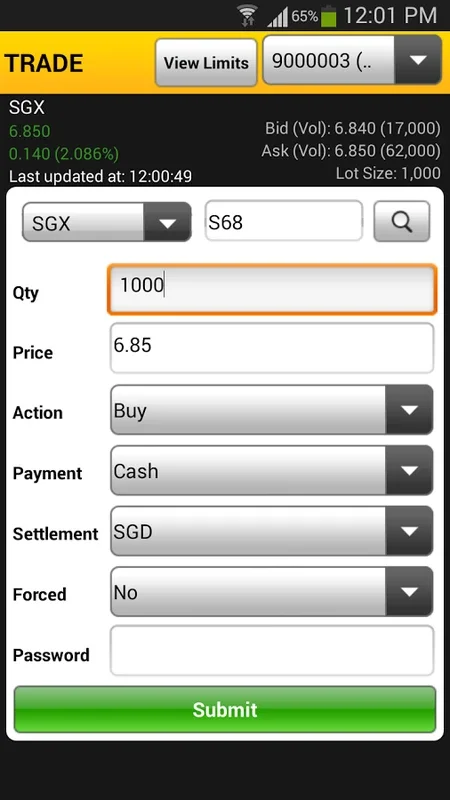 KE Trade SG for Android - Trade in Global Markets