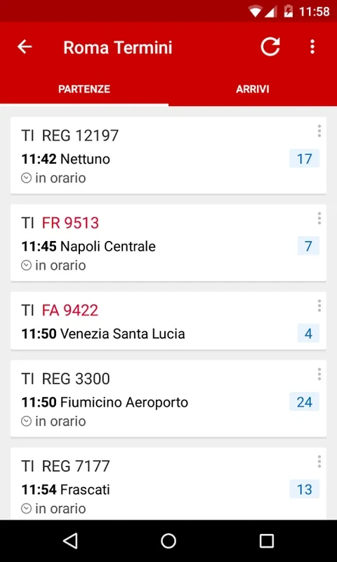 Train Timetable Italy for Android: Simplify Your Rail Travel