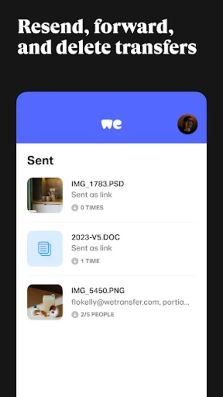 WeTransfer for Android: Effortless Large File Sharing