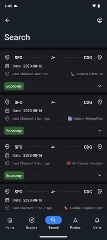 Seats.aero for Android: Effortlessly Find International Award Flights