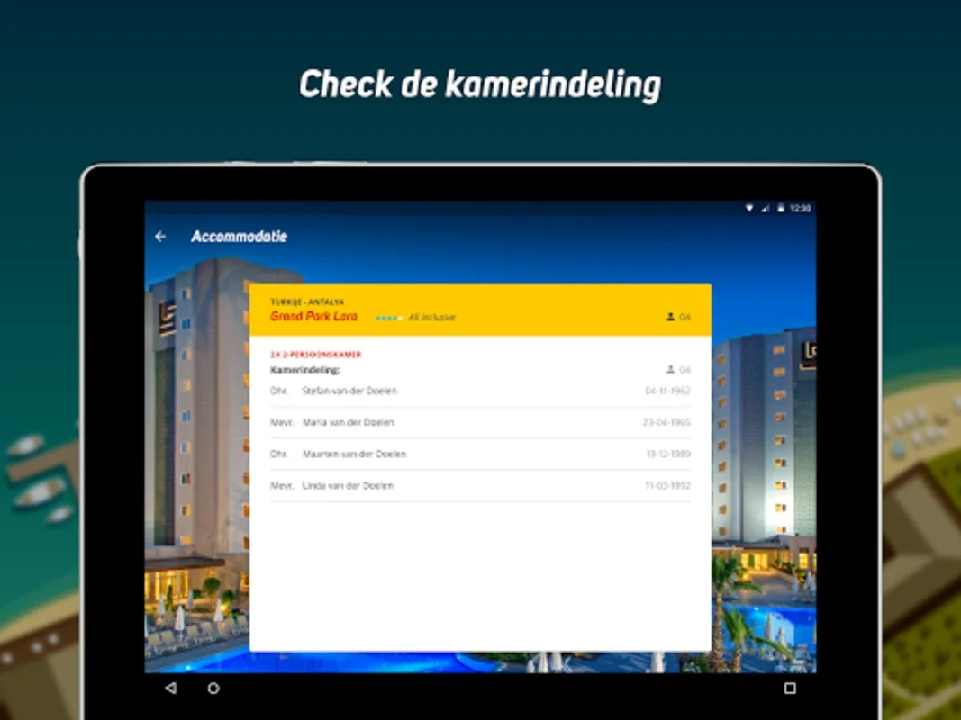 Corendon for Android - Manage Vacations with Ease