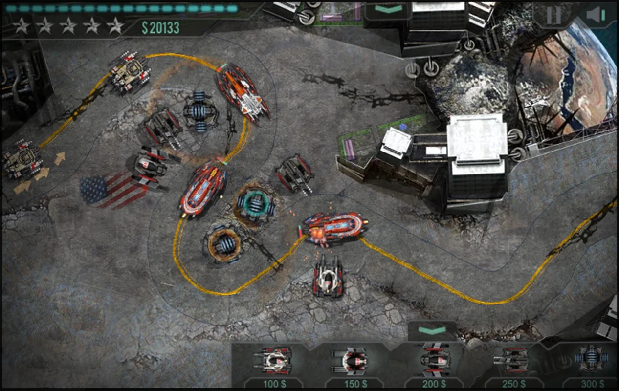 National Defense Space Assault for Android - Exciting Space Battles