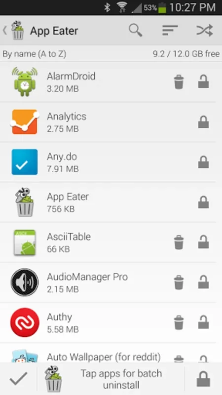 App Eater for Android: Simplify App Uninstallation