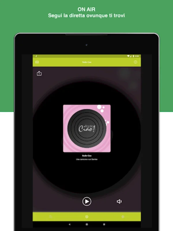 Radio Ciao for Android - Enjoy Diverse Music