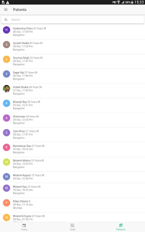 DocEngage Patient Chart for Android - Efficient Healthcare Management