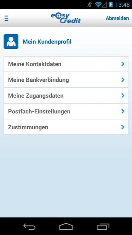 easyCredit for Android - Manage Your Finances Easily