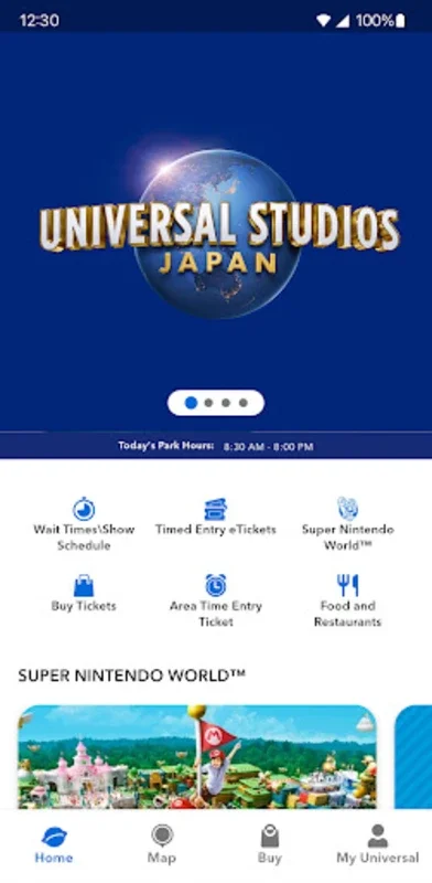 Universal Studios Japan App for Android - No Downloading Needed