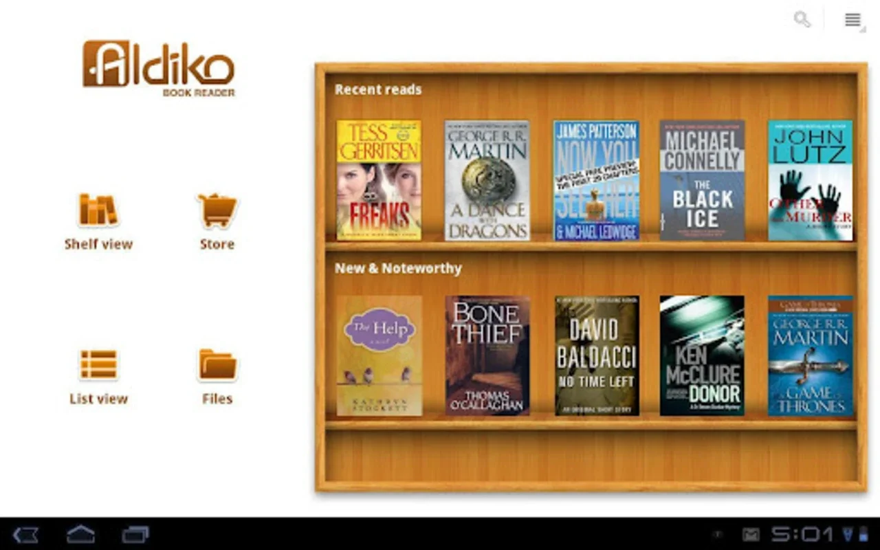 Aldiko Book Reader for Android: Ideal for Ebook Reading