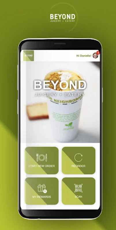 Beyond Juicery + Eatery for Android: Order Fresh Meals & Earn Rewards