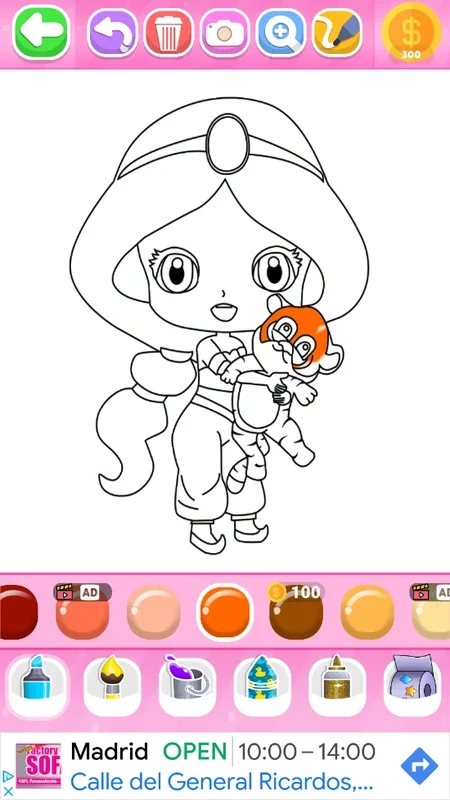 Princess Coloring Book for Android - Coloring Fun for Kids