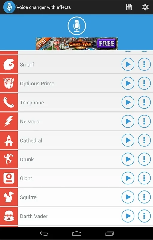Voice Changer With Effects for Android - No Downloading Needed