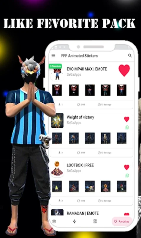 FFF Animation Stickers for Android - Enhance Chats