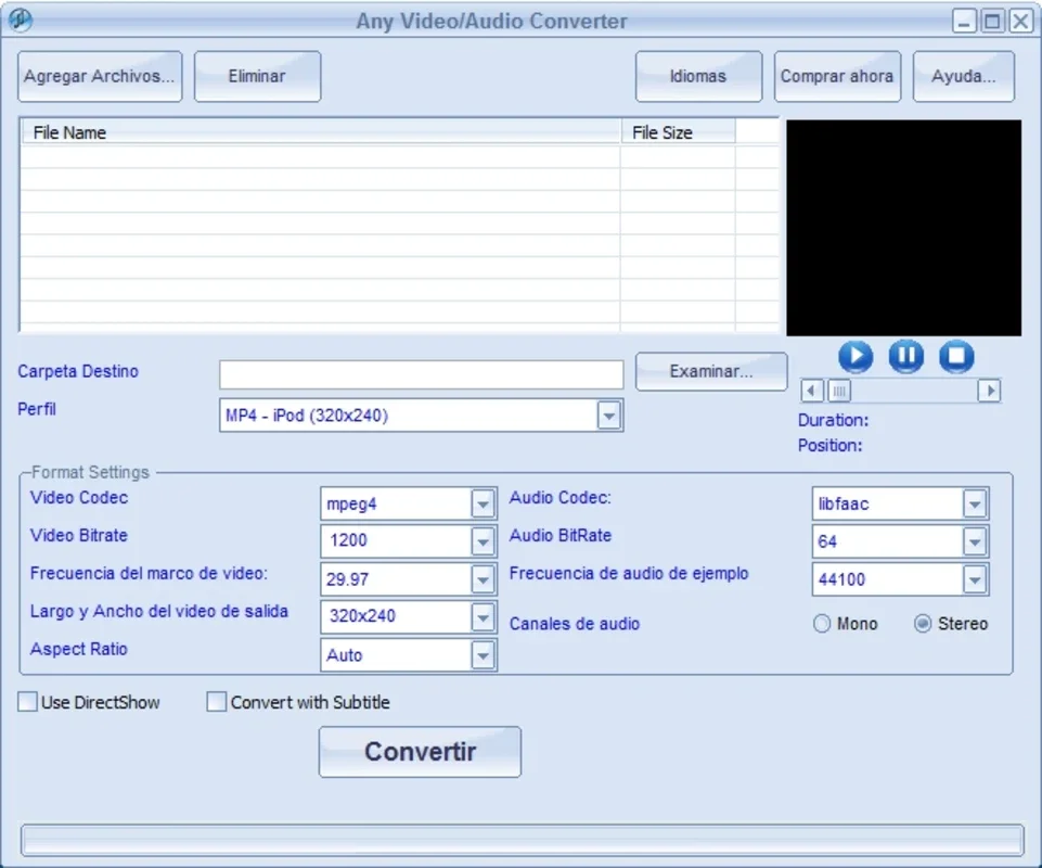 Any Video Audio Converter for Windows - Effortless Conversion