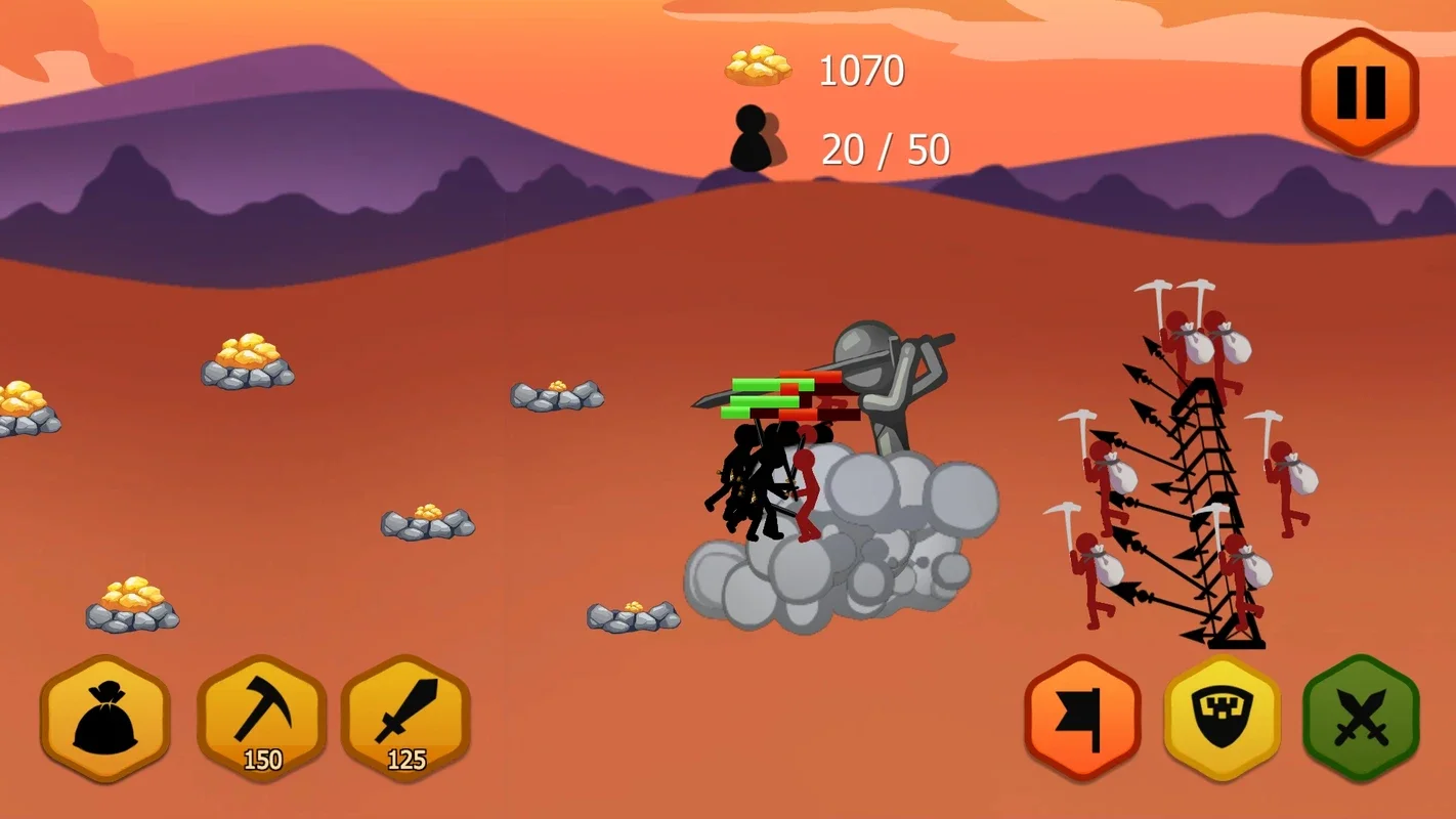 Stickman Battle for Android - Strategic Fun