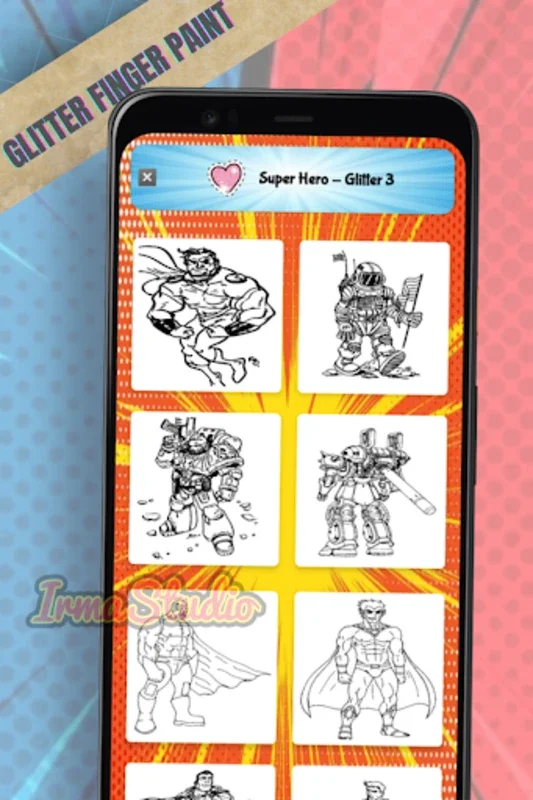 Superhero Coloring Pages for Android - Download the APK from AppHuts