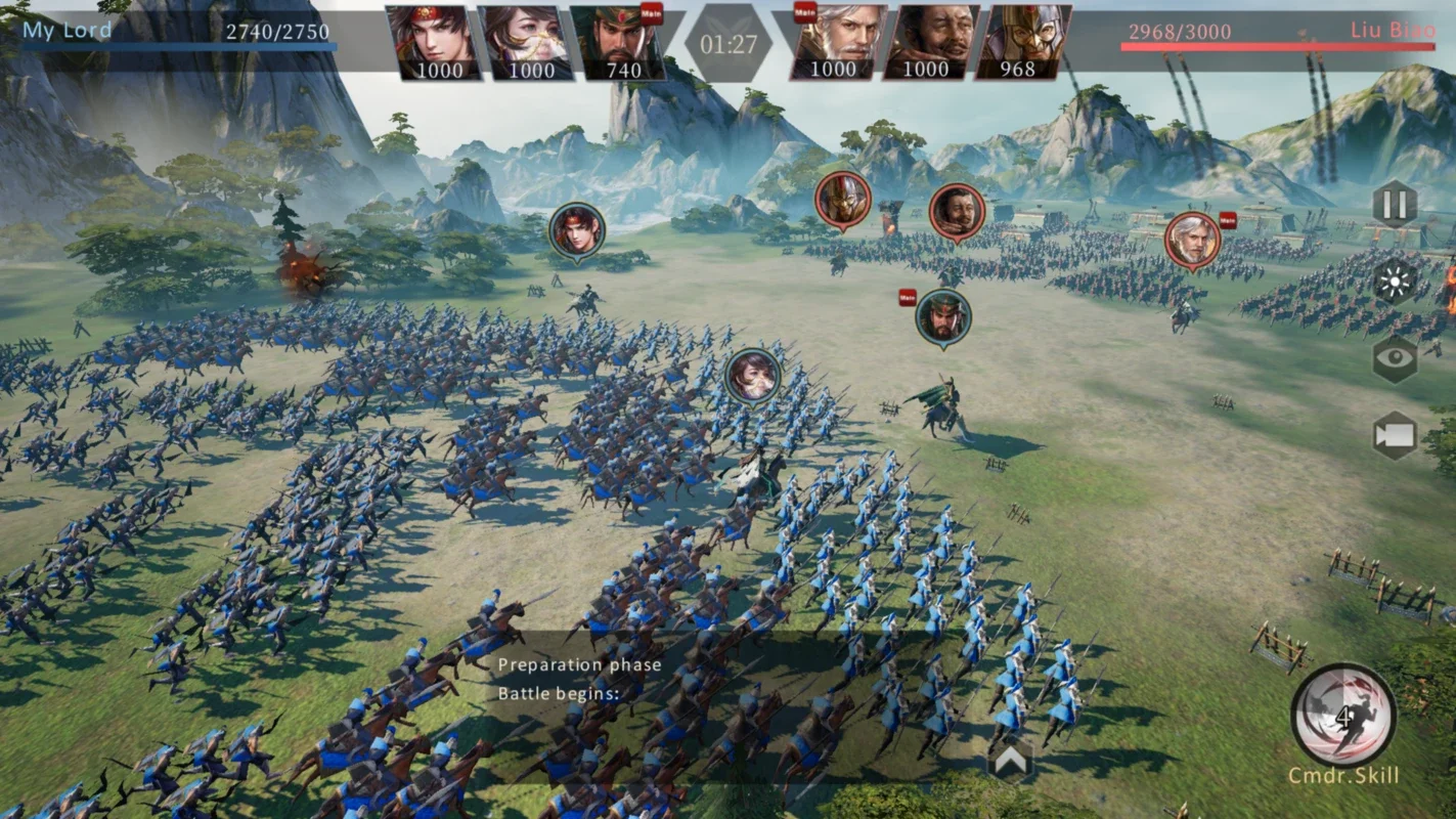 Epic War: Thrones for Android - Intense Strategy Battles