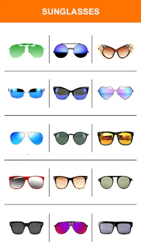 Sunglasses Photo Editor for Android - Stylish Photo Editing