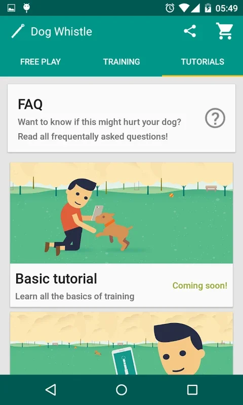 Dog Whistle for Android: Effective Dog Training App