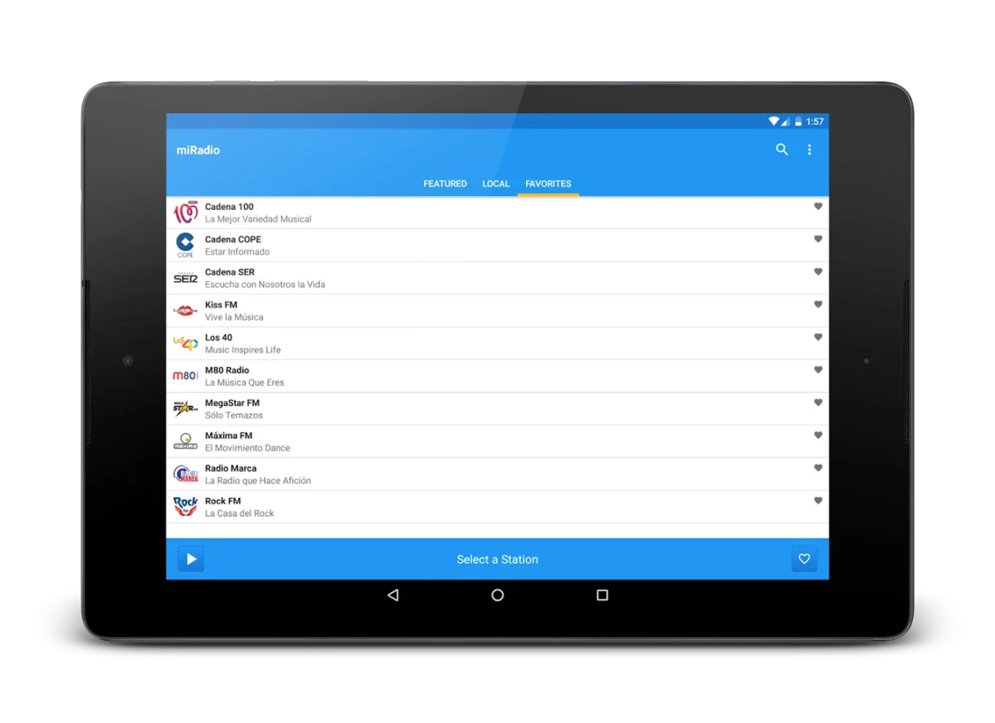 miRadio for Android - Download the APK from AppHuts