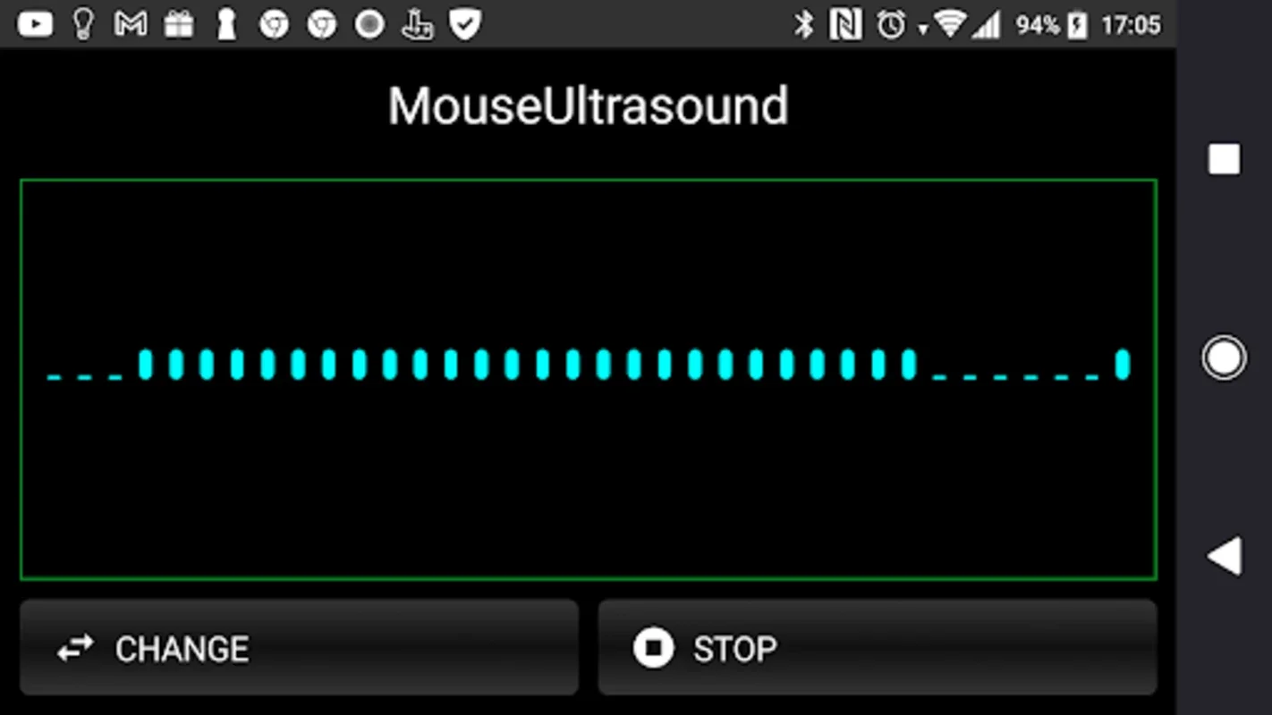 MouseUltrasound for Android: Generate Ultrasonic Frequencies