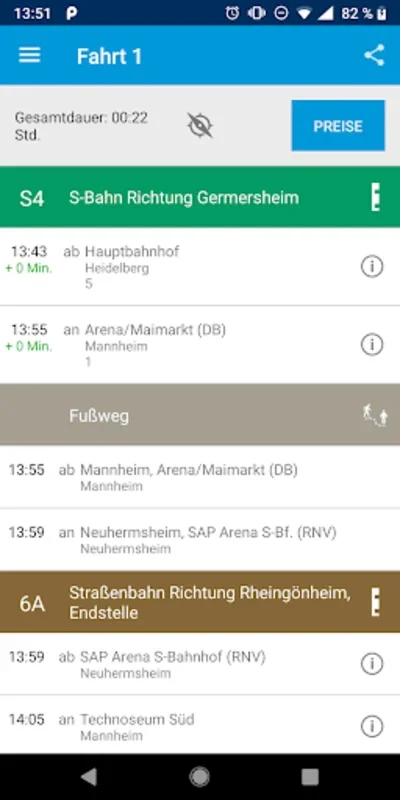 rnv/VRN Handy-Ticket for Android: Simplify Transit