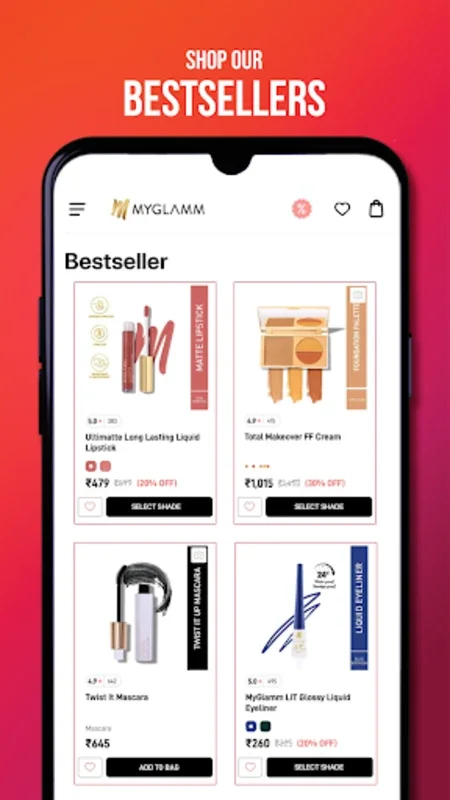 MyGlamm for Android - Luxury Beauty Shopping App