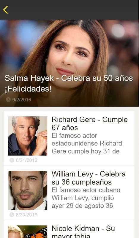 SF VIP for Android: Exclusive Celebrity Insights