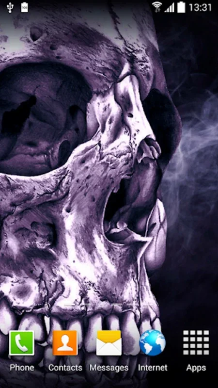 Skulls Live Wallpaper for Android - Enhance Your Device