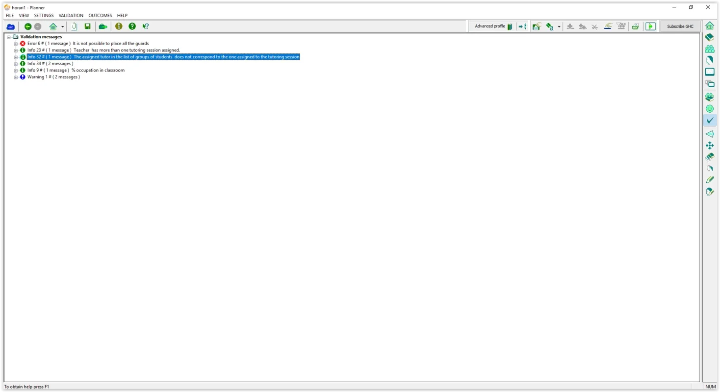 Timetable software for educational institutions (GHC) for Windows - Organize Schedules Efficiently