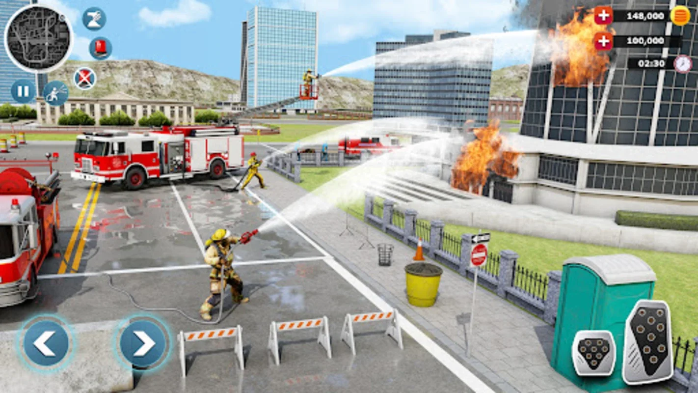 Firefighter : Fire Brigade Game for Android - Intense 3D Rescue