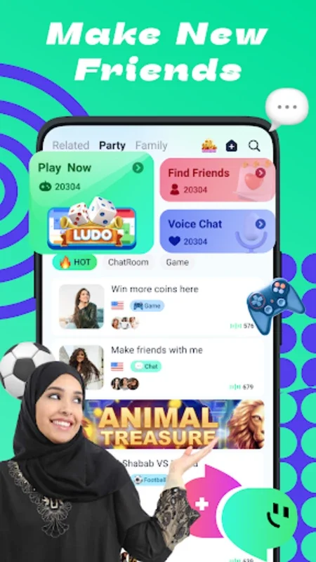 GOGO-Chat room&ludo games for Android - Ultimate Socializing App