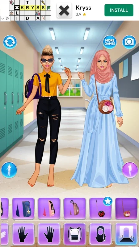 High School BFFs for Android - Create Perfect Outfits for Best Friends