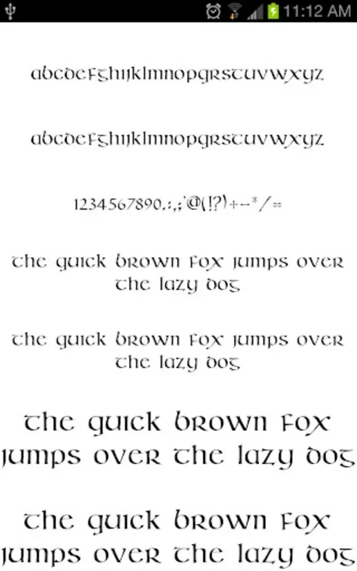 Old English Fonts for Android: Transform Text with Style