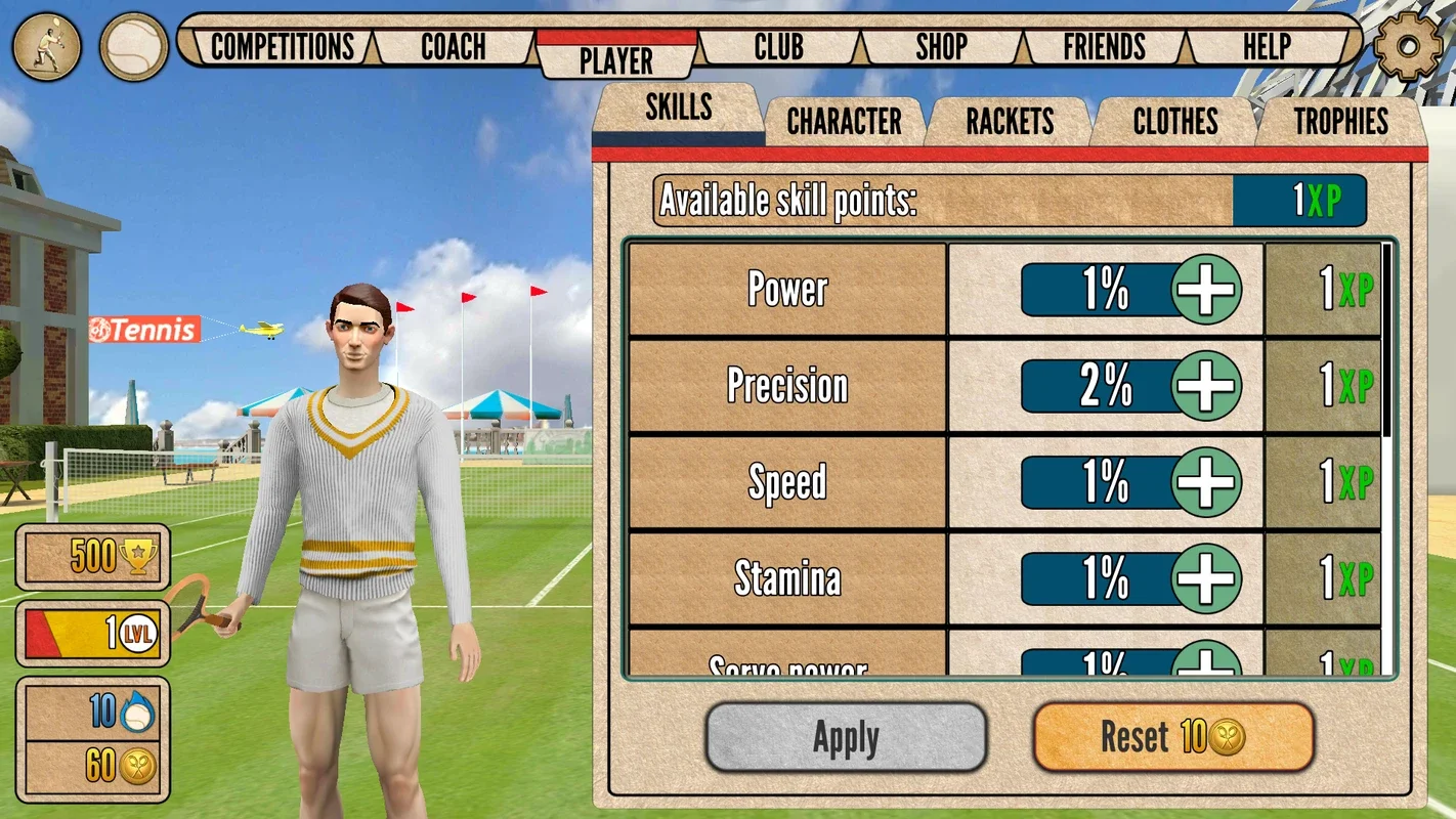 World of Tennis: Roaring ’20s for Android - Enjoy Tennis in the 1920s