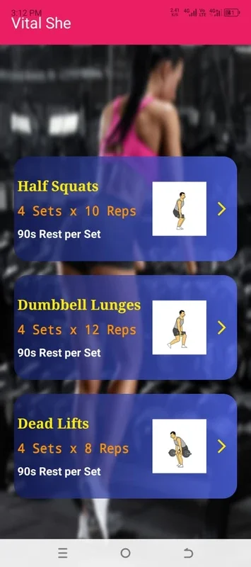 Vital She for Android - Empowering Women's Fitness