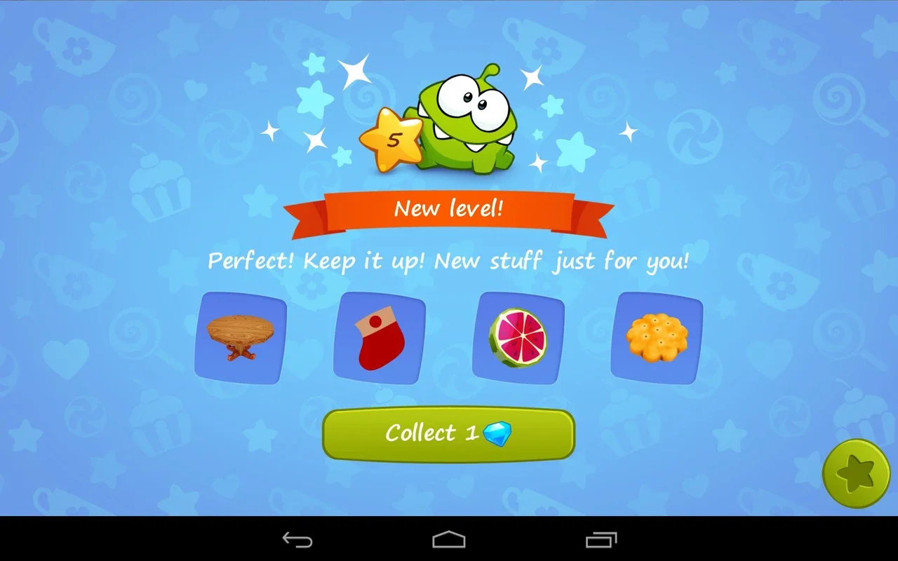 My Om Nom Free for Android - Fun Pet - Care Game