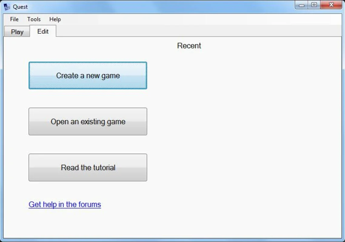 Quest for Windows - Create Your Own Video Games Easily