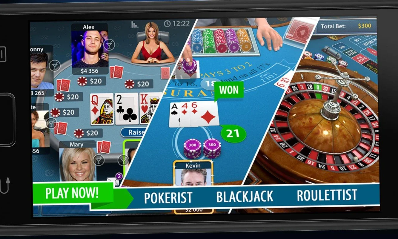 Blackjack for Android - Play Live Casino Games