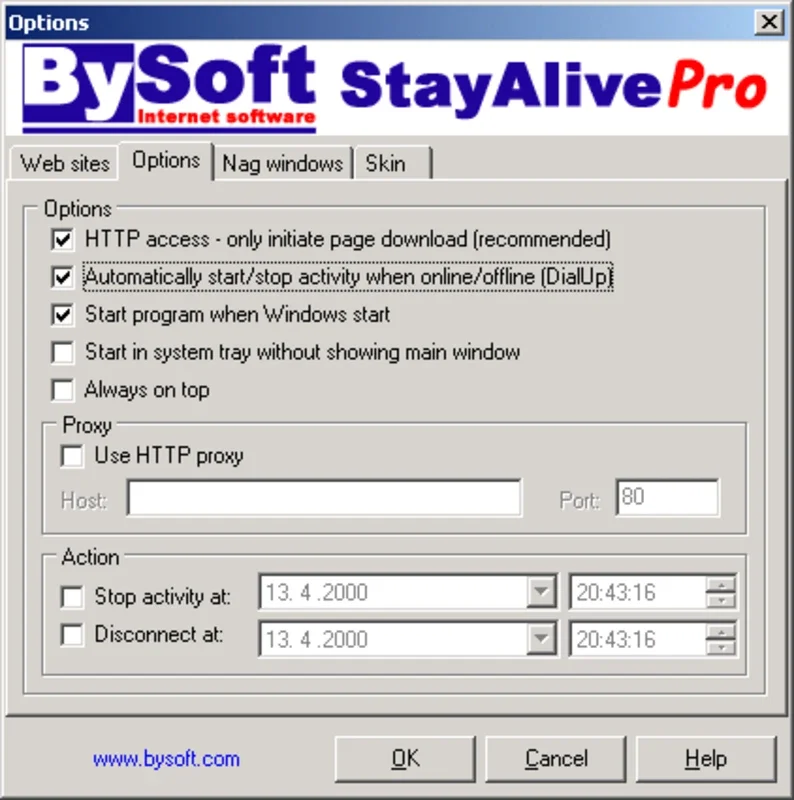 BySoft StayAlive Pro for Windows - Keep Your Connection Alive