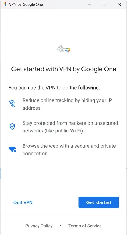 VPN by Google One for Mac - Secure Connection