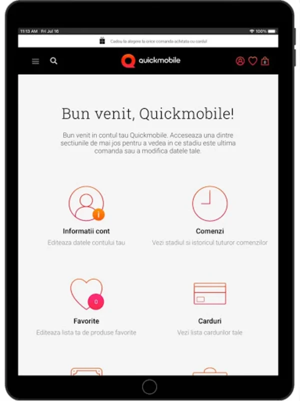 Quickmobile.ro for Android - Shop Innovative Gadgets