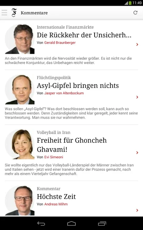 FAZ.NET for Android - Stay Informed with German News