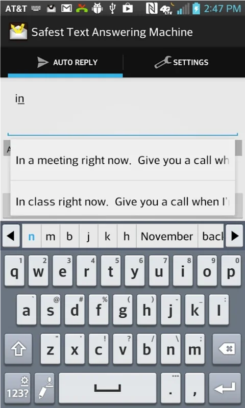 Safest Text Answering Machine for Android - Secure Messaging