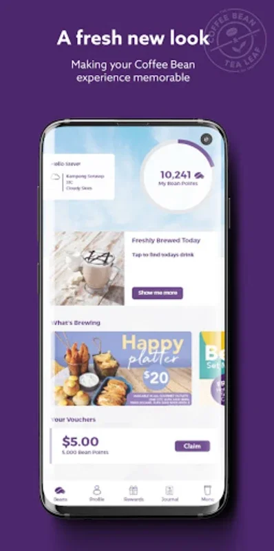 The Coffee Bean Brunei Rewards for Android - Unlock Coffee Rewards on Your Phone