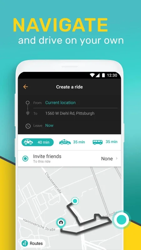 SoMo for Android - Seamless Ride Sharing