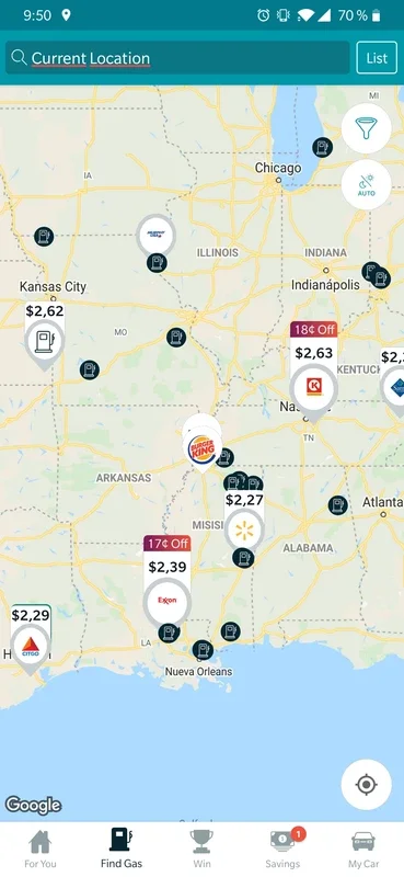 GasBuddy for Android - Find Cheapest Gas Stations