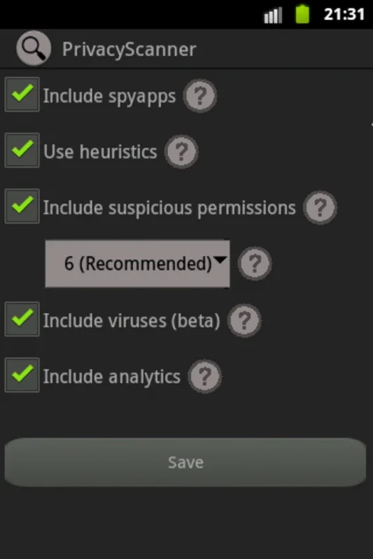 PrivacyScanner for Android - Secure Your Mobile Privacy