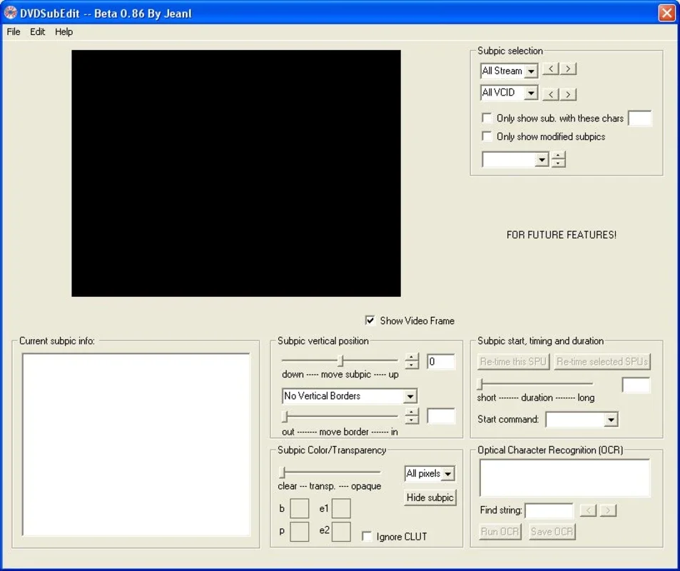 DVDSubEdit for Windows: Effortless Subtitle Editing