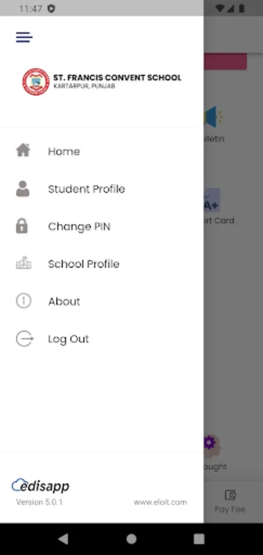 St. Francis Convent School for Android - Enhanced Communication